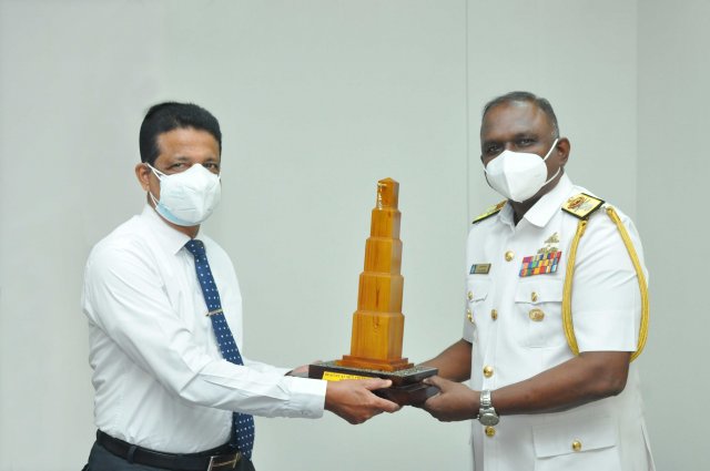 Meeting with Rear Admiral KJ Kularathna
